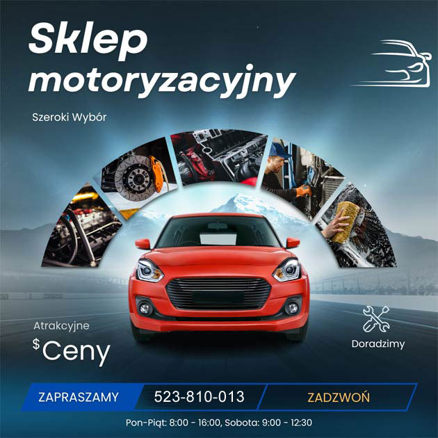Sklep Motoryzacyjny Bydgoszcz - NOWA WIEŚ WIELKA, Brzoza