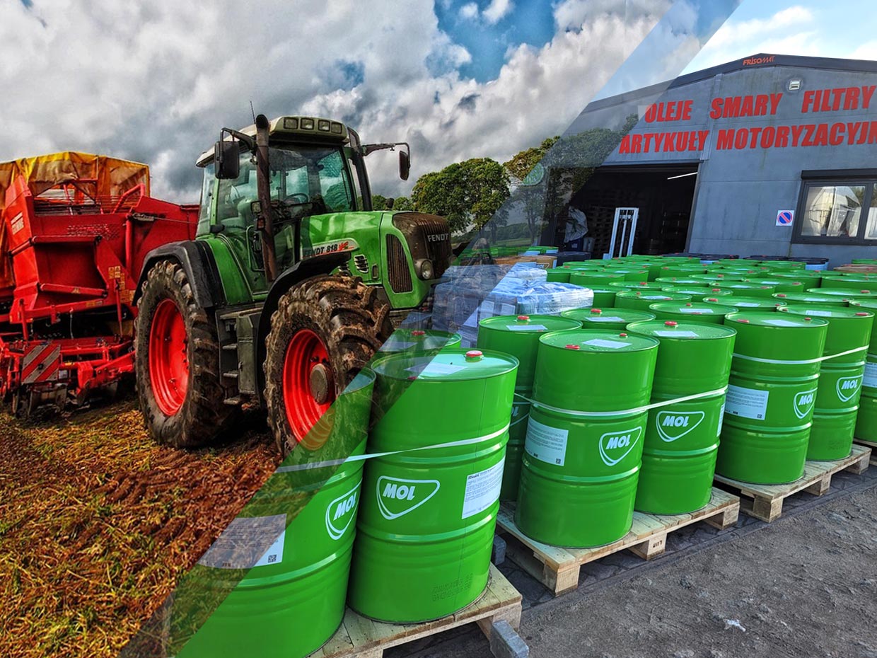 Oleje do maszyn rolniczych i ogrodniczych